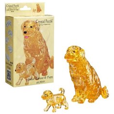 3D головоломка Два лабрадора Crystal Puzzle
