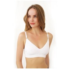 Топ Intimidea Silhouette Bra con jacquard, bianco (белый), 2- S/M