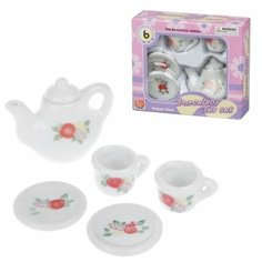 Набор посуды YiHai Tea Set YH5989-X201 белый/красный