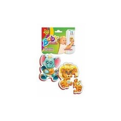 Пазлы магнитные Baby puzzle Зоопарк Vladi Toys