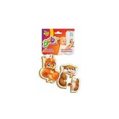 Пазлы магнитные Baby puzzle Пушистики Vladi Toys