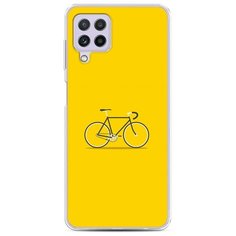 Силиконовый чехол "Хобби велосипед 1" на Samsung Galaxy A22 / Самсунг Галакси A22 Case Place