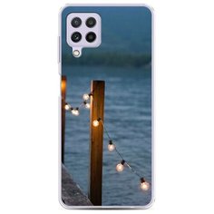 Силиконовый чехол "Гирлянды на причале" на Samsung Galaxy A22 / Самсунг Галакси A22 Case Place