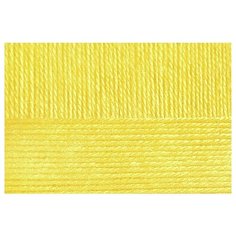 Пряжа для вязания ПЕХ "Школьная" (100% акрил) 5х50г/150м цв.027 лимон Пехорка