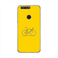 Силиконовый чехол "Хобби велосипед 1" на Honor 8 / Хонор 8 Case Place