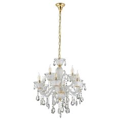 Подвесная люстра Lumina Deco Eliza LDP 7028-6+3 WT