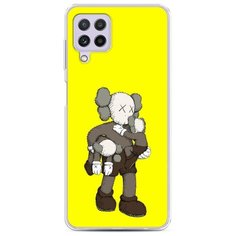 Силиконовый чехол "Кукла KAWS" на Samsung Galaxy A22 / Самсунг Галакси A22 Case Place