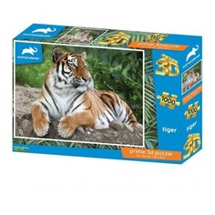 Пазл Super 3D Тигр, 1000 детал.