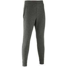 Брюки Decathlon для фитнеса зауженные мужские, размер 38(S), темно-серый