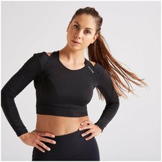 Топ Decathlon размер XS (36), черный