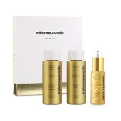 Miriamquevedo Sublime Gold Global Rejuvenation Set Набор- люкс для интенсивного питания и восстановления(шампунь 100мл, маска 100мл, спрэй- лосьон 50мл)