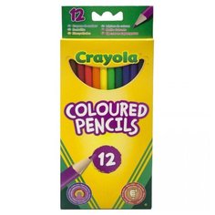 12 цветных карандашей Crayola