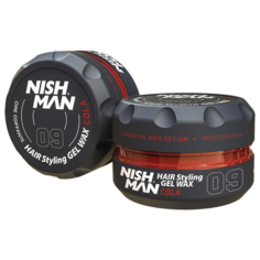 NISHMAN Styling Wax - Воск для укладки волос сильная фиксация COLA 09, 150 мл