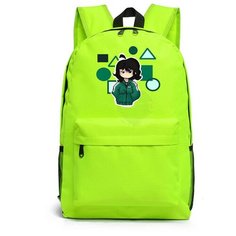 Рюкзак Игра в кальмара зеленый №4 Noname