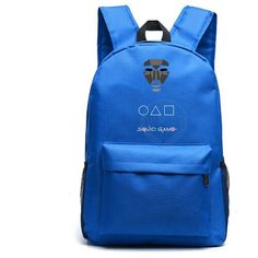 Рюкзак Игра в кальмара синий №3 Noname