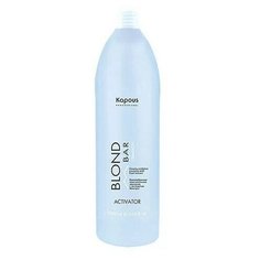 KAPOUS BLOND BAR Кремообразная окислительная эмульсия Blond Cremoxon с экстрактом жемчуга Активатор, 1000мл