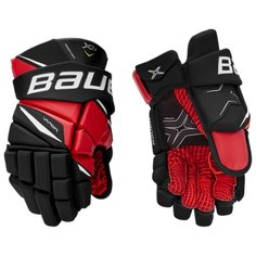 Перчатки хоккейные BAUER Vapor X2.9 S20 SR мужские(14 / черно- красный/14) Бауэр