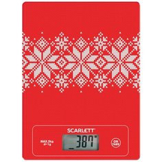 Кухонные весы Scarlett SC-KS57P40 красный