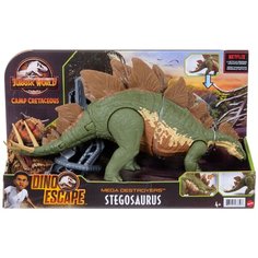 Фигурка Mattel Мир Юрского Периода Мегаразрушители Стегозавр GWD62, 17.8 см
