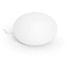 Умная настольная лампа Philips Flourish HUE, BT, E27, белое стекло, 40 см