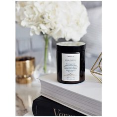 ROYAL SANTAL / Королевский сандал - Ароматическая свеча из соевого воска с хлопковым фитилем 180 мл, свеча ароматическая, аромасвечи и свечи CANDLE ME