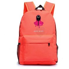 Рюкзак Игра в кальмара оранжевый №2 Noname