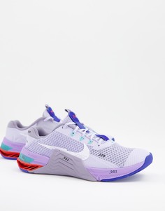 Сиреневые кроссовки Nike Training Metcon 7-Фиолетовый цвет