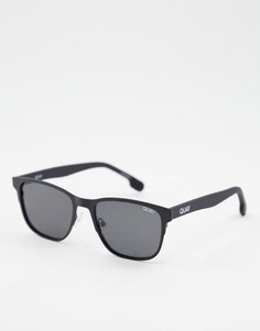 Черные квадратные солнцезащитные очки Quay-Черный цвет