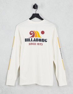 Белый лонгслив Billabong Walled