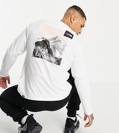 Белый лонгслив The North Face Postcard – эксклюзивно для ASOS