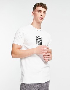 Белая футболка Obey-Белый