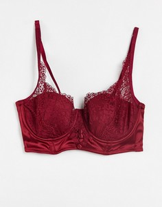 Красный удлиненный бюстгальтер Hunkemöller Hunkemoller