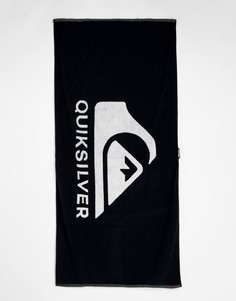 Черное полотенце Quiksilver Salty Trims-Черный цвет
