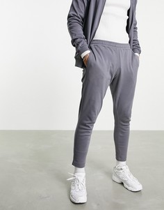 Узкие джоггеры с жаккардовой тесьмой от комплекта ASOS DESIGN-Разноцветный