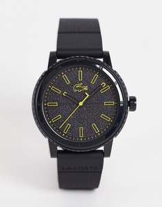 Мужские силиконовые часы черного цвета Lacoste 2011089-Черный цвет