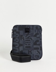 Черный портфель BOSS-Черный цвет