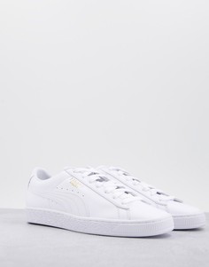 Белые кроссовки Puma Basket Classic-Белый