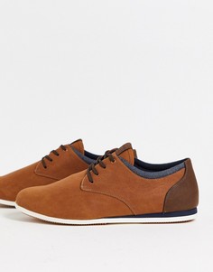Коричневые кроссовки в стиле casual на шнуровке ALDO-Коричневый цвет
