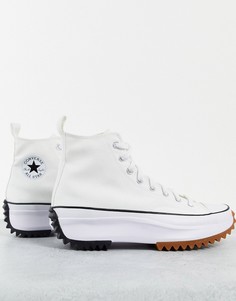 Белые кроссовки Converse Unisex Run Star Hike-Белый