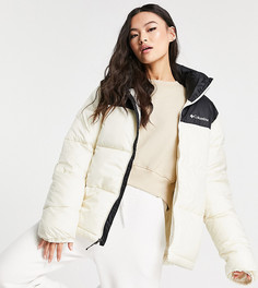 Черно-бежевая куртка Columbia Puffect – эксклюзивно для ASOS-Светло-бежевый цвет