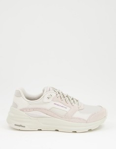 Светлые кроссовки Skechers Global Jogger Full Envy-Белый