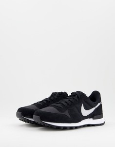 Черные кроссовки Nike Internationalist-Черный цвет