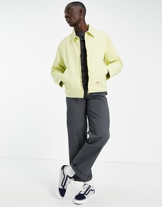 Желто-зеленая куртка на подкладке Dickies Eisenhower-Зеленый цвет
