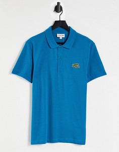 Футболка-поло с логотипом Lacoste-Зеленый цвет