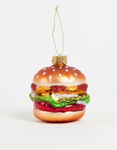 Новогоднее украшение в виде гамбургера Sass & Belle-Разноцветный