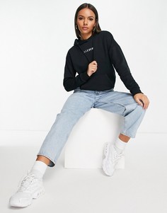 Черный худи Elle Sport Signature-Черный цвет