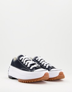 Черные кроссовки Converse Run Star Hike Ox-Черный цвет