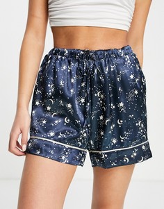 Шорты с космическим принтом Vero Moda – Выбирай и Комбинируй-Разноцветный