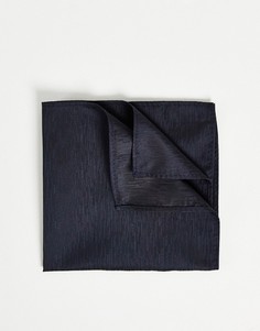Темно-синий однотонный платок для нагрудного кармана French Connection