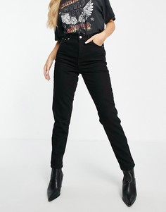 Черные джинсы из переработанного смесового хлопка в винтажном стиле Topshop-Черный цвет